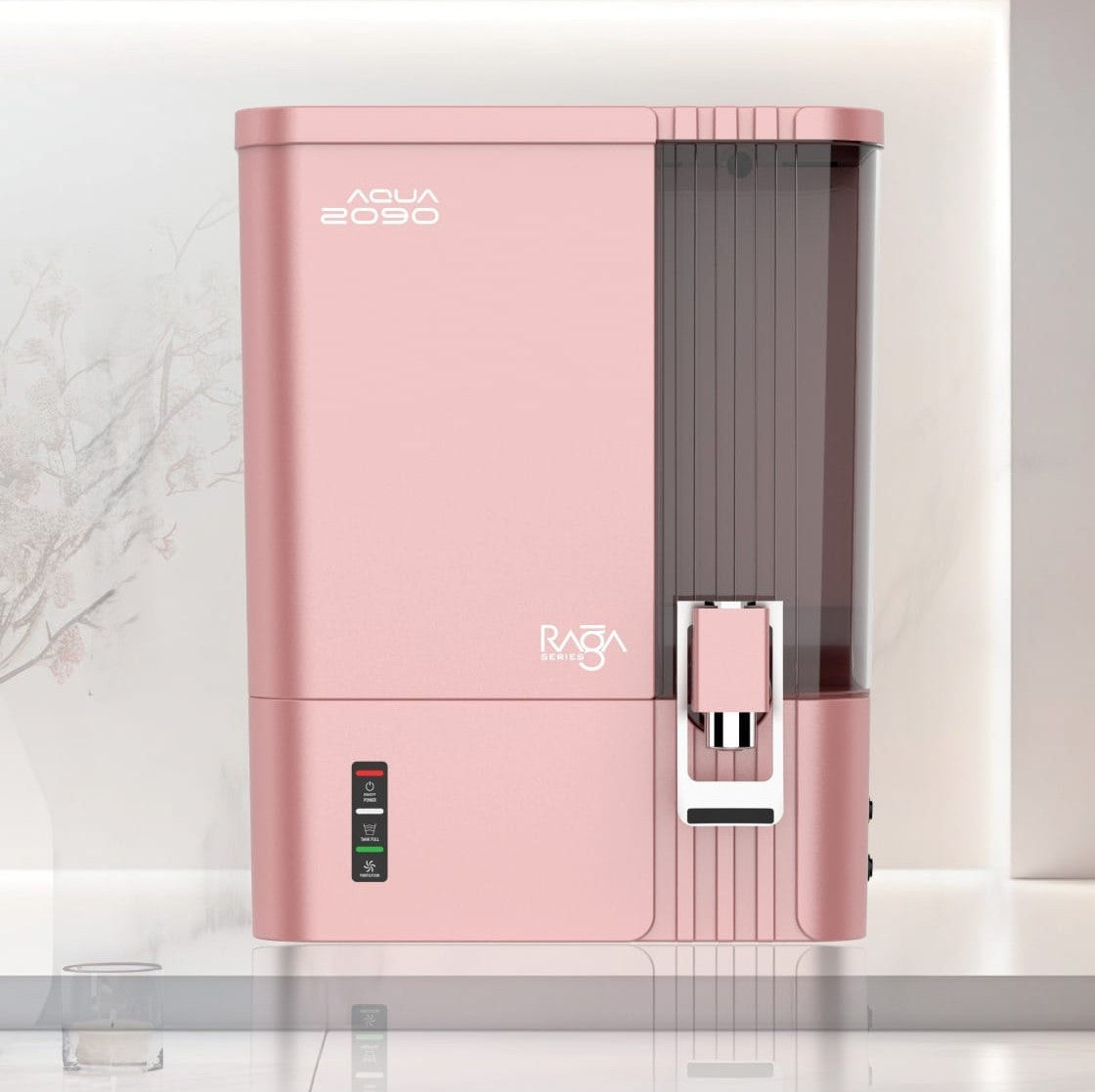 Aqua 2090 Raga RO+UV+UF+ATDS | 2-year filter life | With HD Sediment filter | 2 Free cleaning service | 70% Higher Water Recovery | 8-Stage Purification | India’s No.1 Purifier#