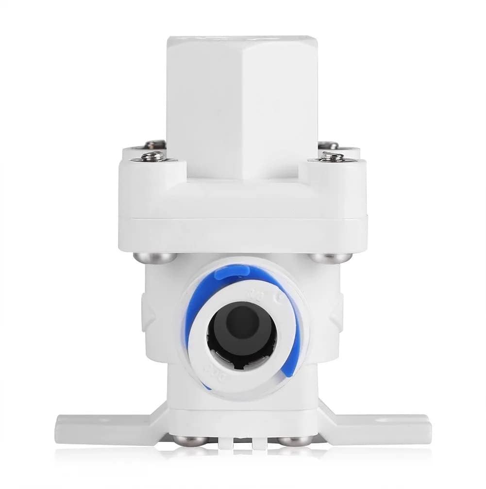 RO Water Pressure Reducing Valve, 1/4 inch Regulator, Filter Protection System - Pack of 1