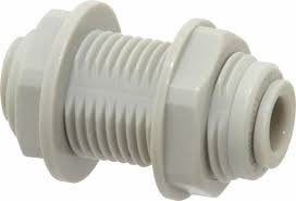 1/4" Body Connector(Bulk Head) (pack of 5) | RO Water Purifier Bulk Head 1/4" Bulk Head