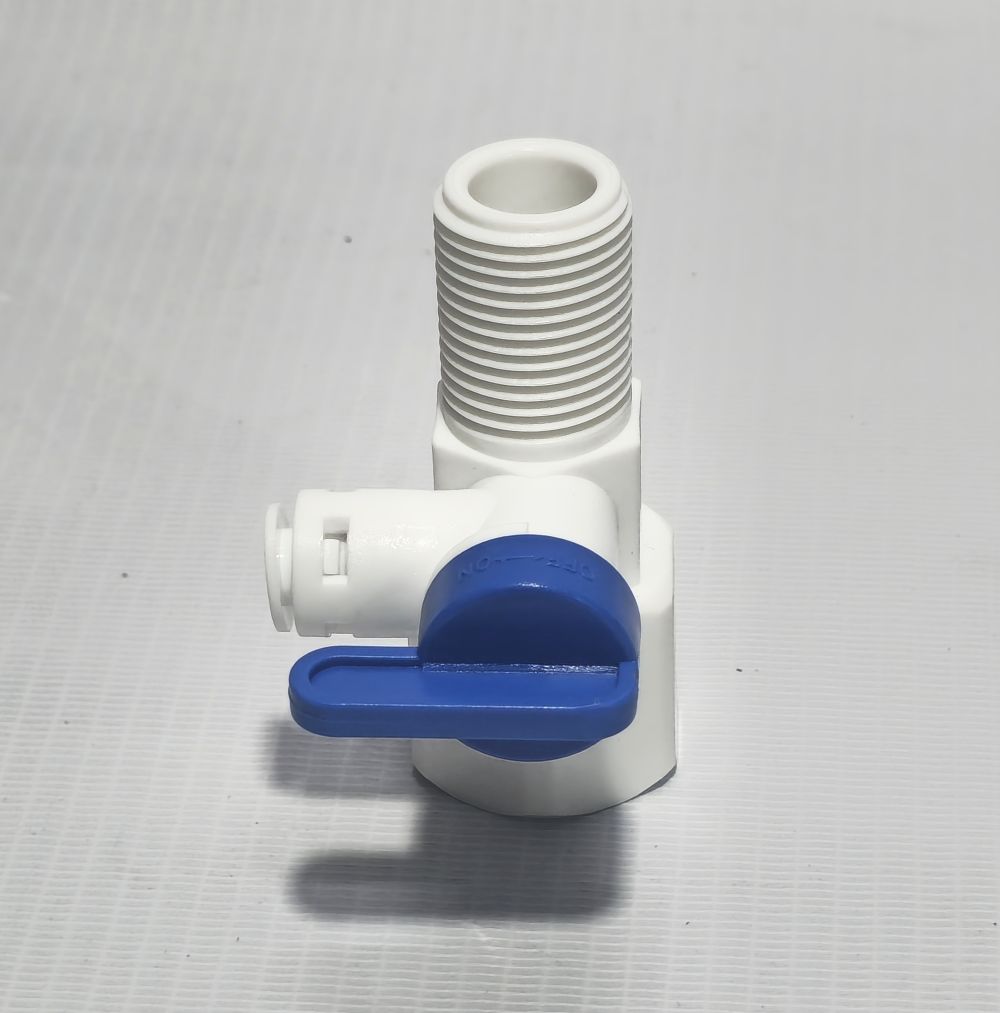 R.O. Connection Nipple With Valve | RO Inlet Set for RO water system |Zero Leakage 100% Tested