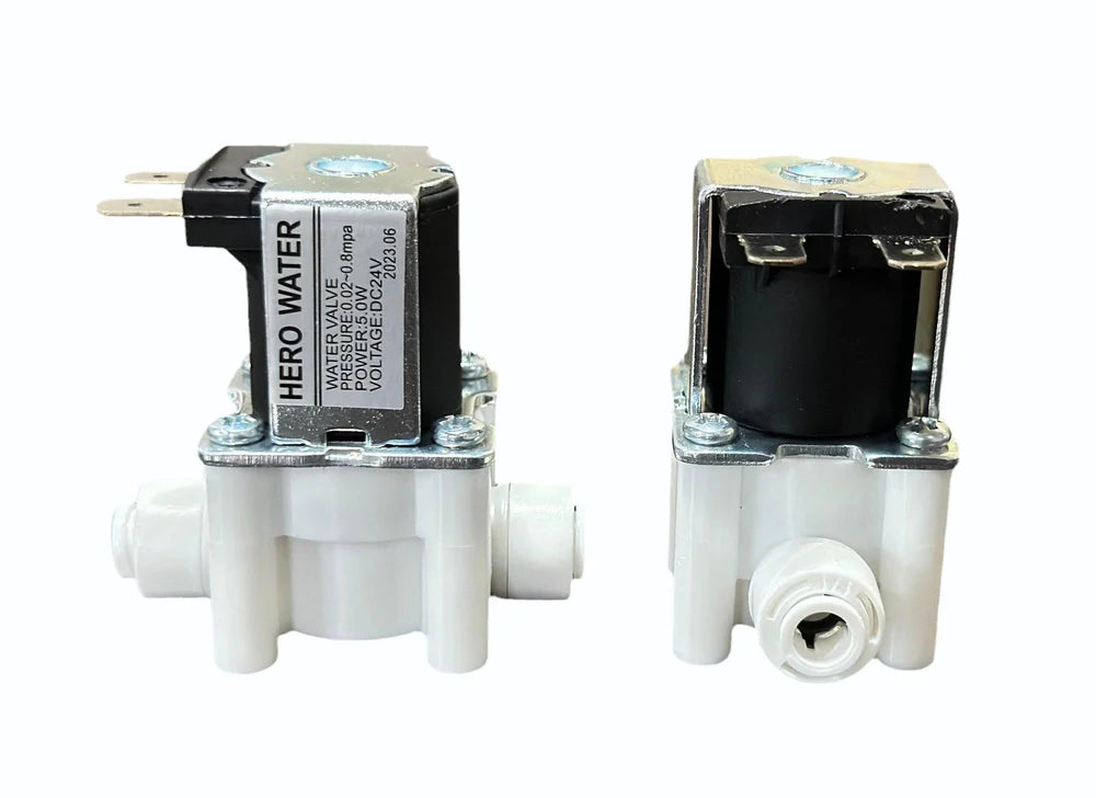 Solenoid Valve(SV) 1/4" for RO Water Purifier Suitable to all Brand (24VDC)